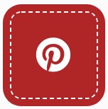 Pinterestアイコンのステッチ風ボタン