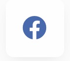 Facebookアイコンの影付き四角ボタン